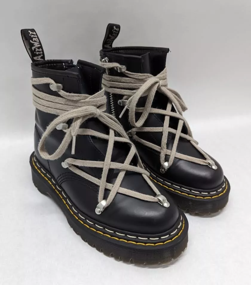 Rick Owens x Doc Martens 1460 Bex DS RO Boots EU36 USM-4 USL-5 UK