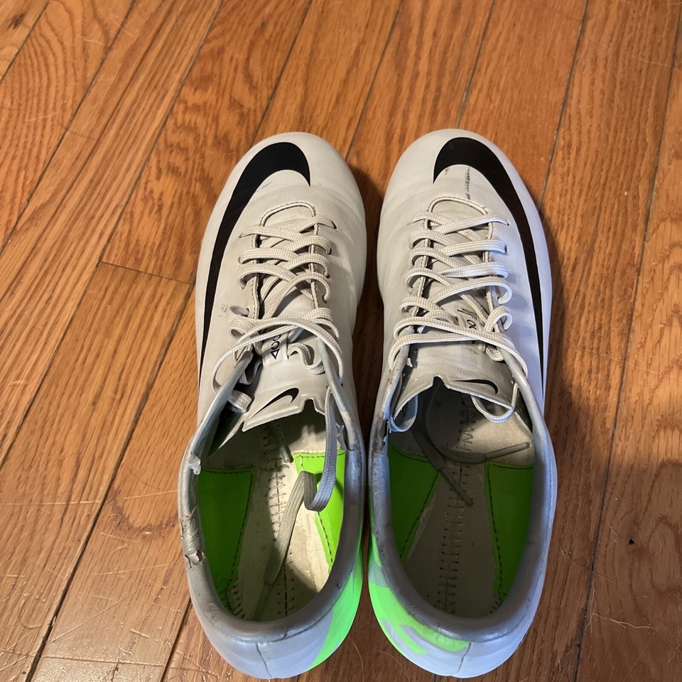 Nike Mercurial Vapor XI Elite Platinum Football Boots Soccer Cleats US7