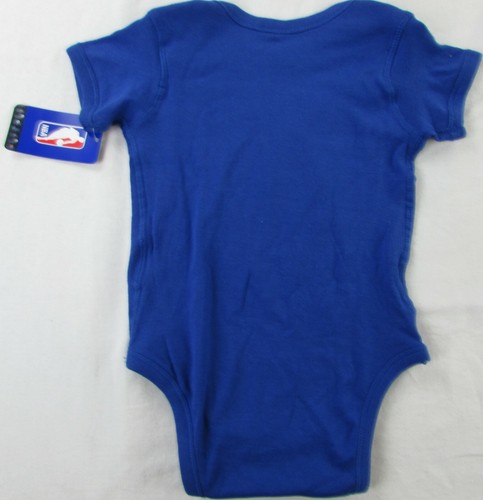Golden State Warriors NBA Outer Stuff Baby Royal Blue Short Sleeve Bodysuit - Picture 14 of 15