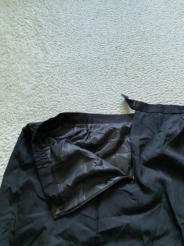 Falda Talbots Mujer Mezcla Seda Recta y Lápiz Forrada hasta la Rodilla Negra Talla 24W - Imagen 12 de 13