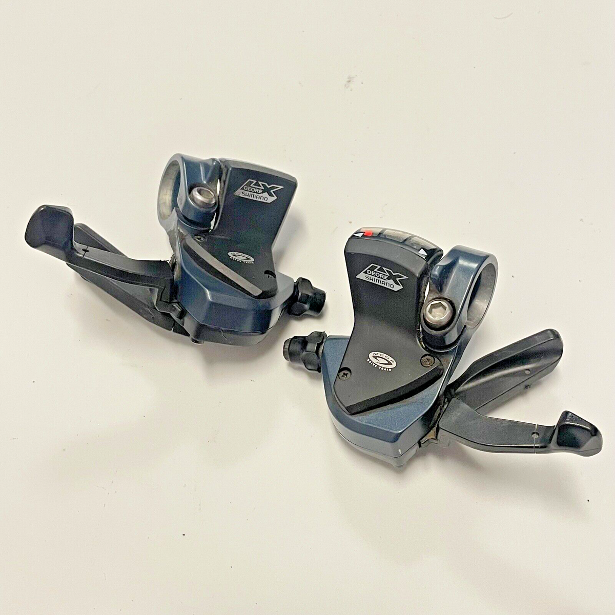 SHIMANO DEORE BレバーFD-RD ９速用パーツセット Vintage Shimano Deore LX SL-M570 3x9s Shifter Set 9 Left Right