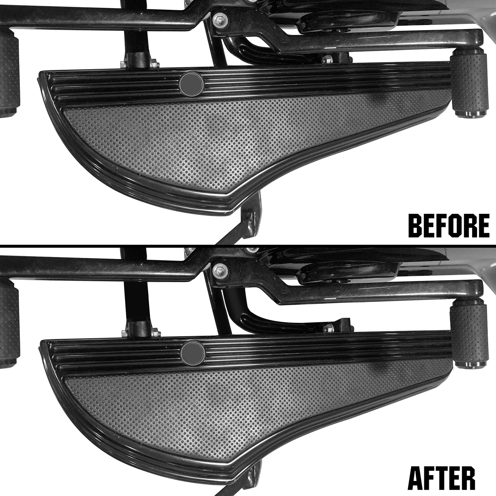 Driver Floorboard Spacer Extension Kit For Harley Street Road Glide