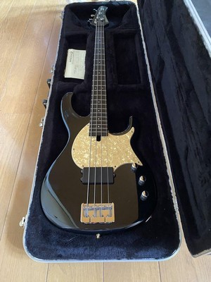 ベース modulus FB4 BLACK 2008 Modulus FB4 Flea Signature Bass Black w/ Case, Funk Unlimited