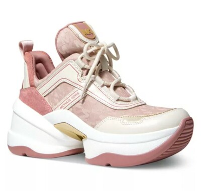  Michael Kors Women's Olympia Trainer Sneakers Fawn 