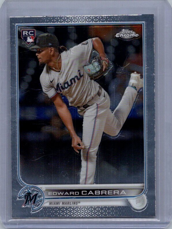 2022 Topps Chrome #64 Edward Cabrera RC