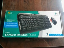 Logitech Cordless Desktop EX 110 missing mouse but keyboard is unused