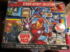 Marvel Avengers Sticker Activity Collection 500 Piece Super Pack Puzzles Book