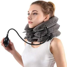 Cervical neck inflation device