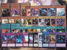 Yugioh Rex Raptor Deck 46 Cards Dinosaur Serpent Night Dragon Giant Tyrant Anime