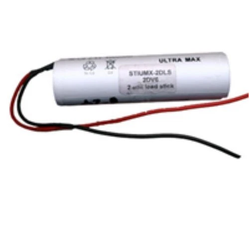 ULTRAMAX 2.4V 4.0Ah HI-TEMP Ni-Cd EMERGENCY LIGHTING BATTERY PACK END TO END