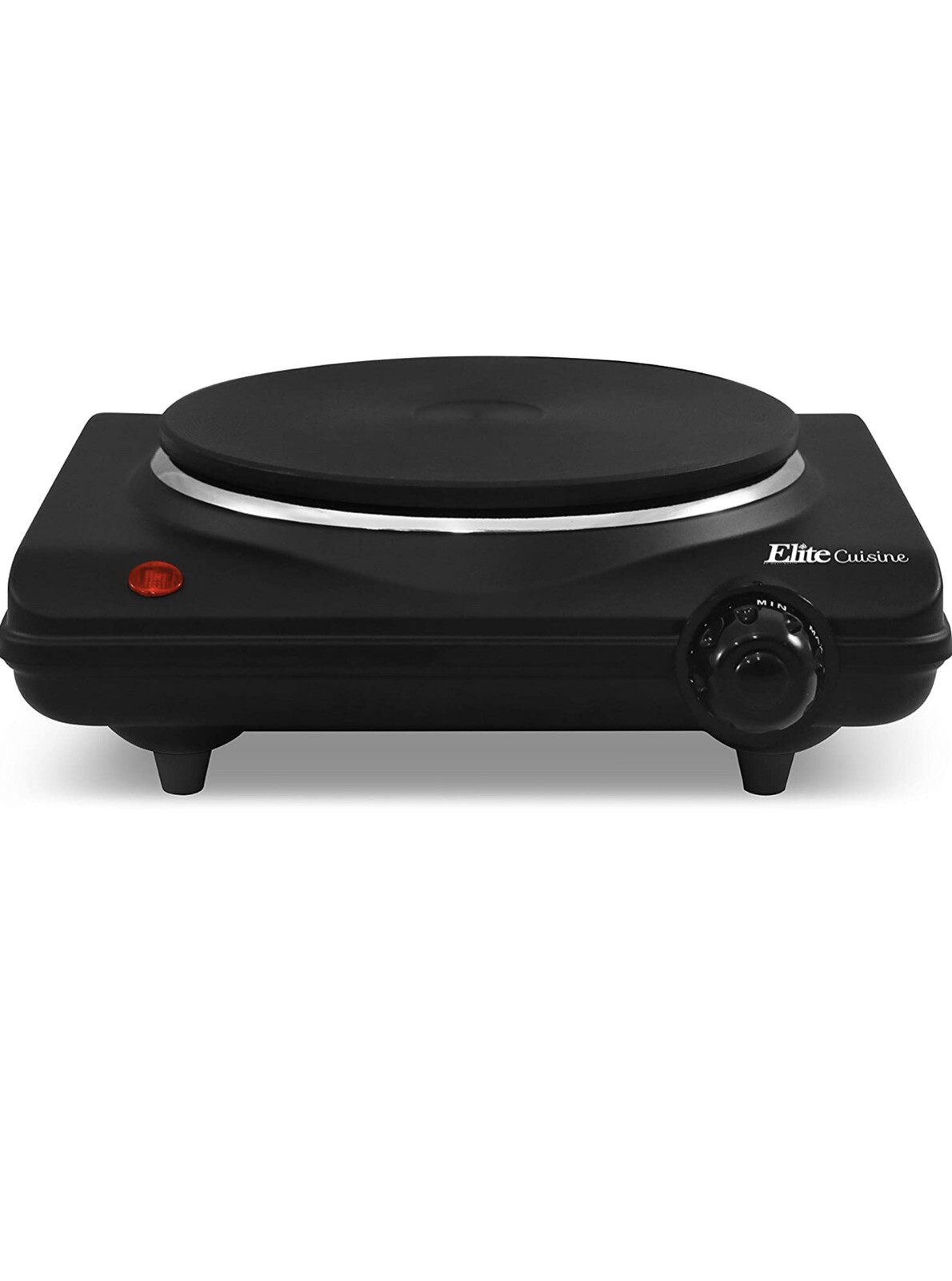 Portable electric stove single burner travel compact small hot plate black eBay