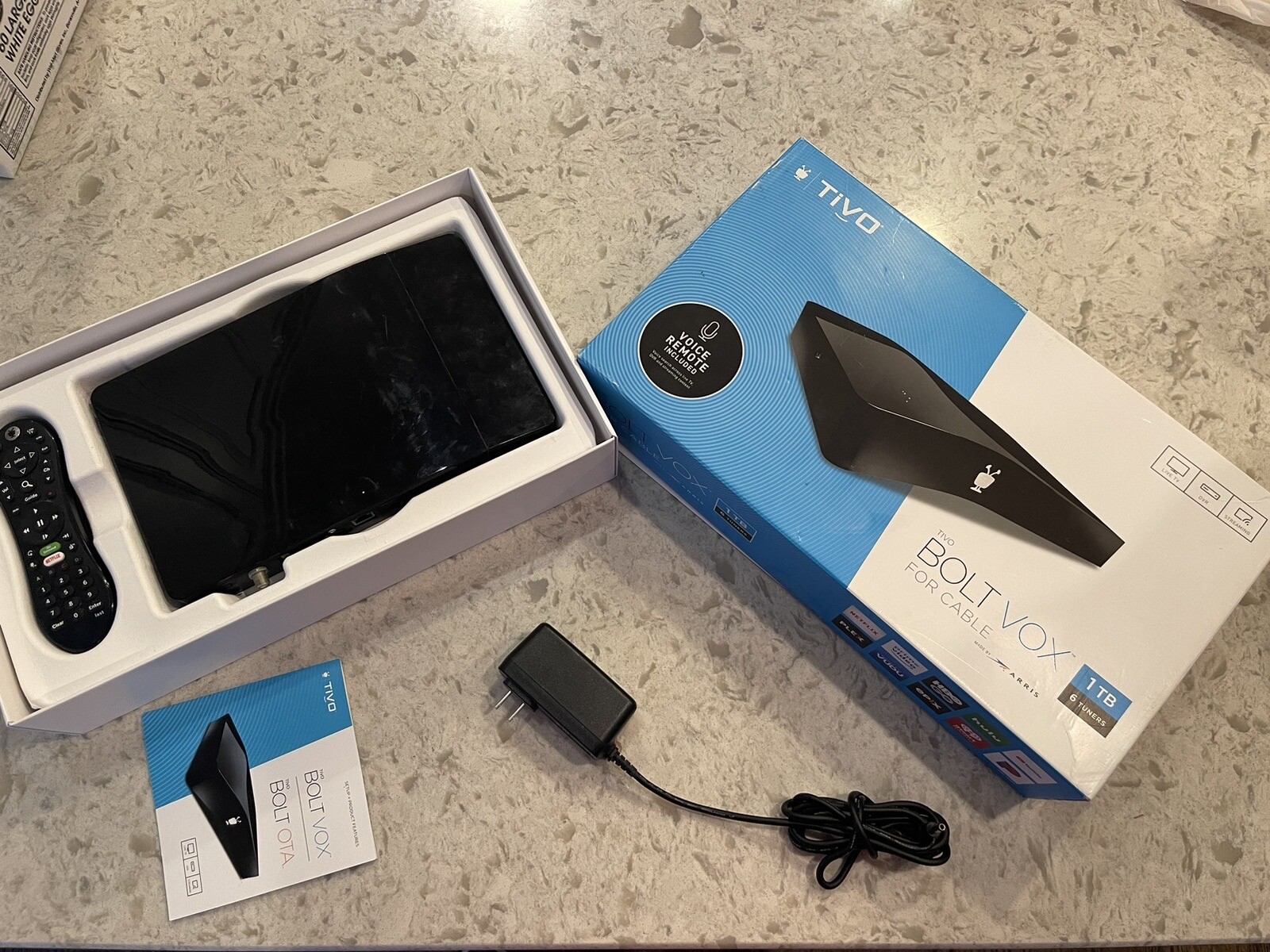 TIVO BOLT VOX TCDE849300V1 1TB DVR 4K ULtra HD with Remote eBay