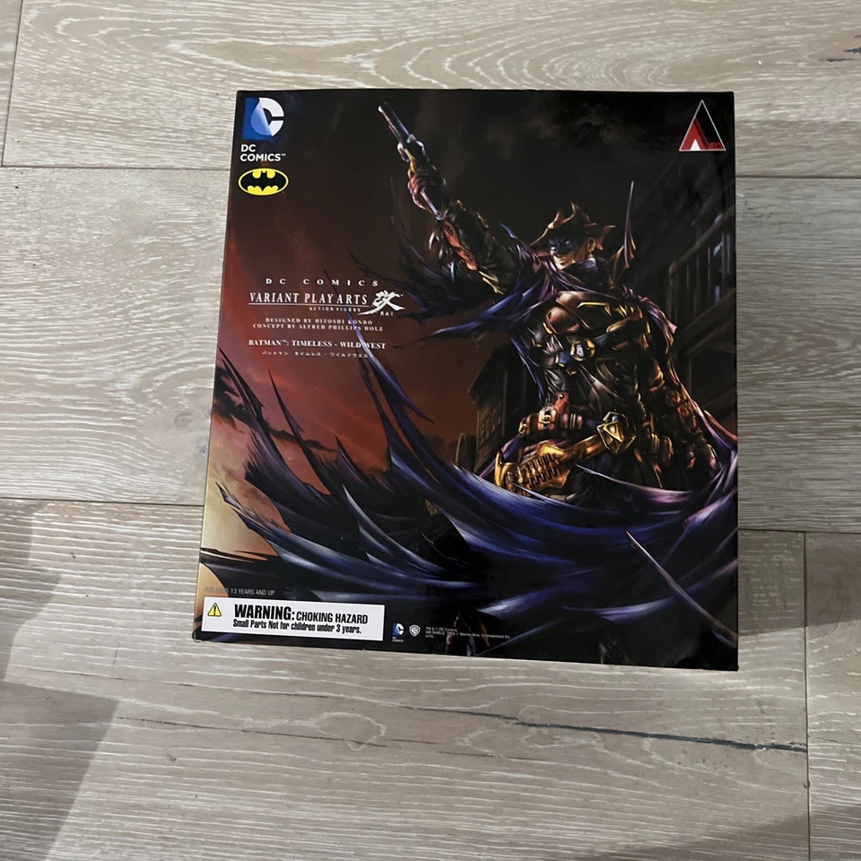 Figura de acción DC Comics: Batman Timeless Wild West Play Arts Kai Foto 2 de 4