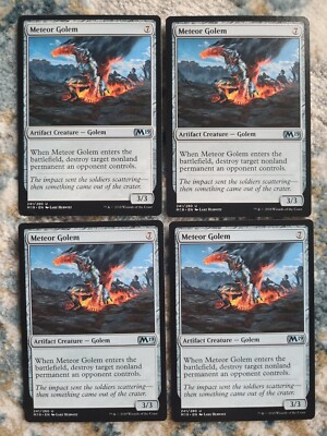 Magic: the Gathering - Meteor Golem x4 - Near Mint 
