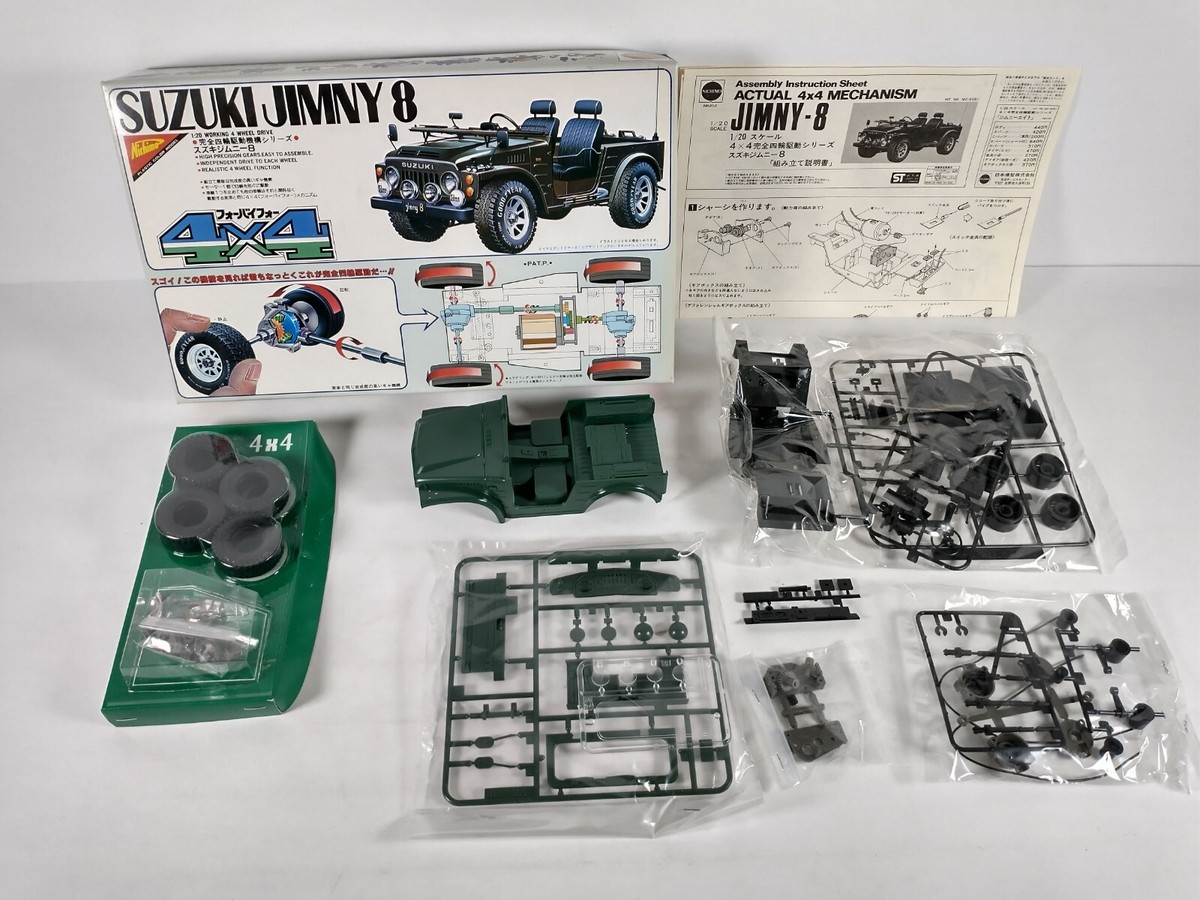 「新商品」に関するプレスリリース Jimny Suzuki 8 Kit Model 1:20 Nichimo Drive Wheel 4 4x4 スズキ