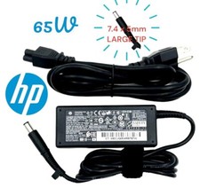 HP 65W 18.5V Power Adapter Charger 3.5A  Cable Cord OEM Genuine Official