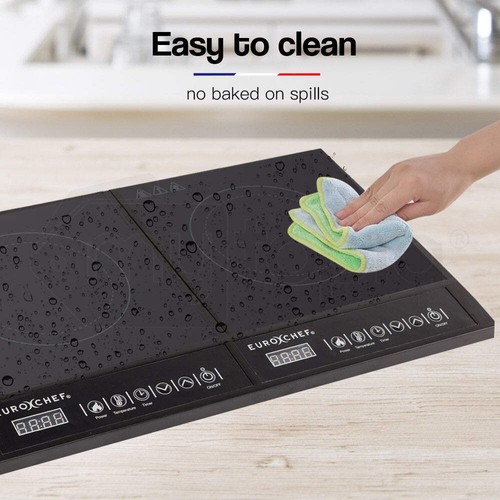 NNEMB Electric Induction Cooktop Portable Kitchen Ceramic Cooker Cooktop 15AMP - Picture 4 of 9