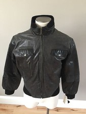 Infinity Black Rebel Motocycle Jacket Punk Rock Leather - Womens 5xl