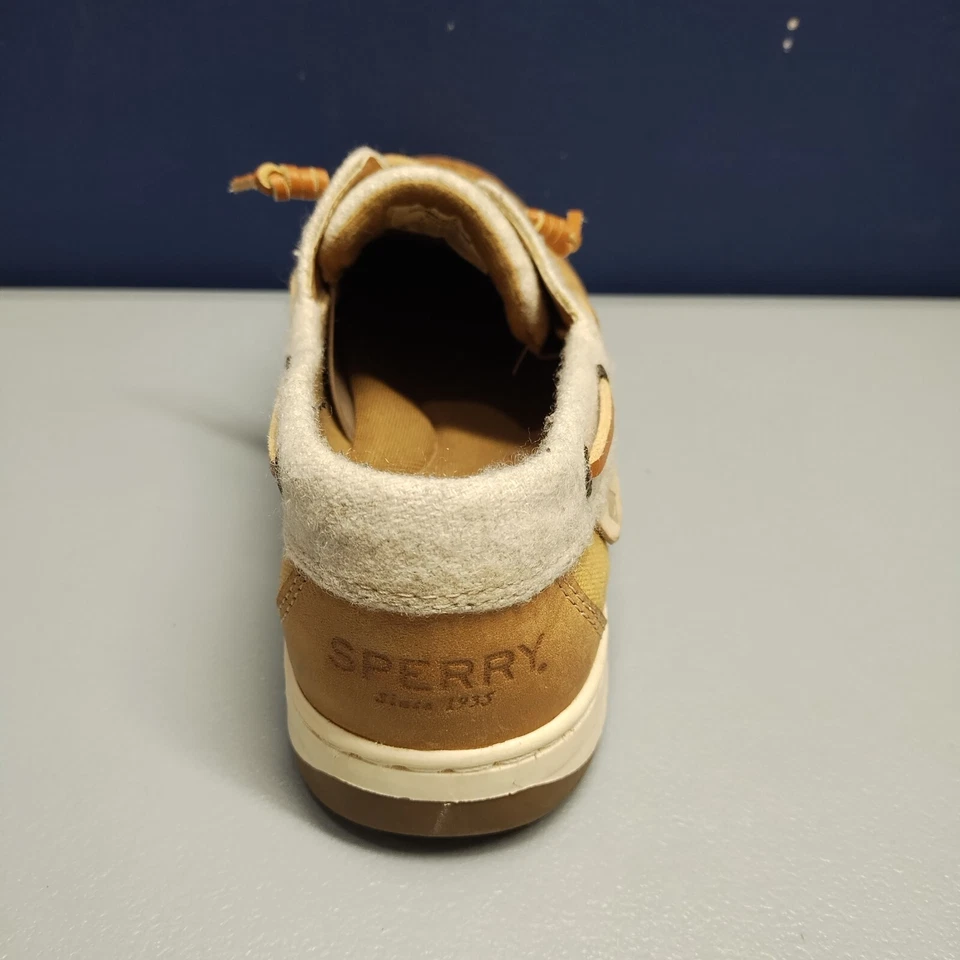 Zapatos de barco SPERRY TopSider Rosefish para mujer talla 8 lana tostada espuma viscoelástica STS84630 Foto 3 de 4