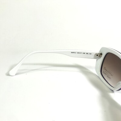 Face a Face Sunglasses BABYS 2 COL. 734 Blue Green White Cat Eye w/ Brown Lenses Face a Face Sunglasses BABYS 2 COL. 734 Blue Green White Cat  main image 3