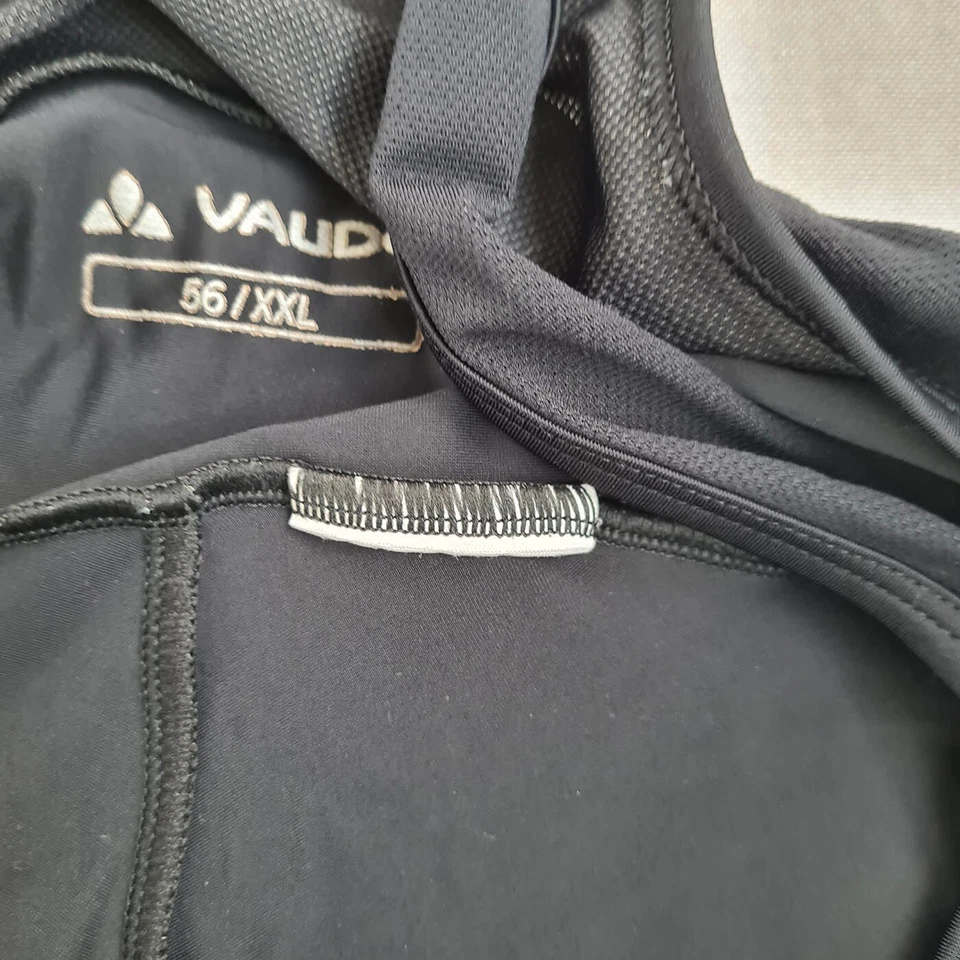 Culotte con tirantes de ciclismo acolchado Vaude para hombre talla 56/XXL bicicleta de compresión negro Foto 4 de 4