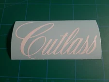 Custom Oldsmobile Cutlass Logo Emblem Vinyl Decal Window Sticker For Oldsmobile.