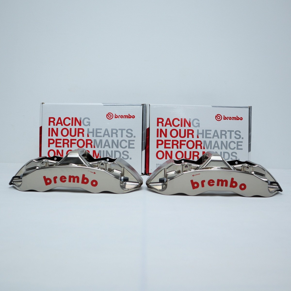 GENUINE BREMBO MONOBLOCK GT-R 6 POT FRONT BRAKE CALIPER TRACK