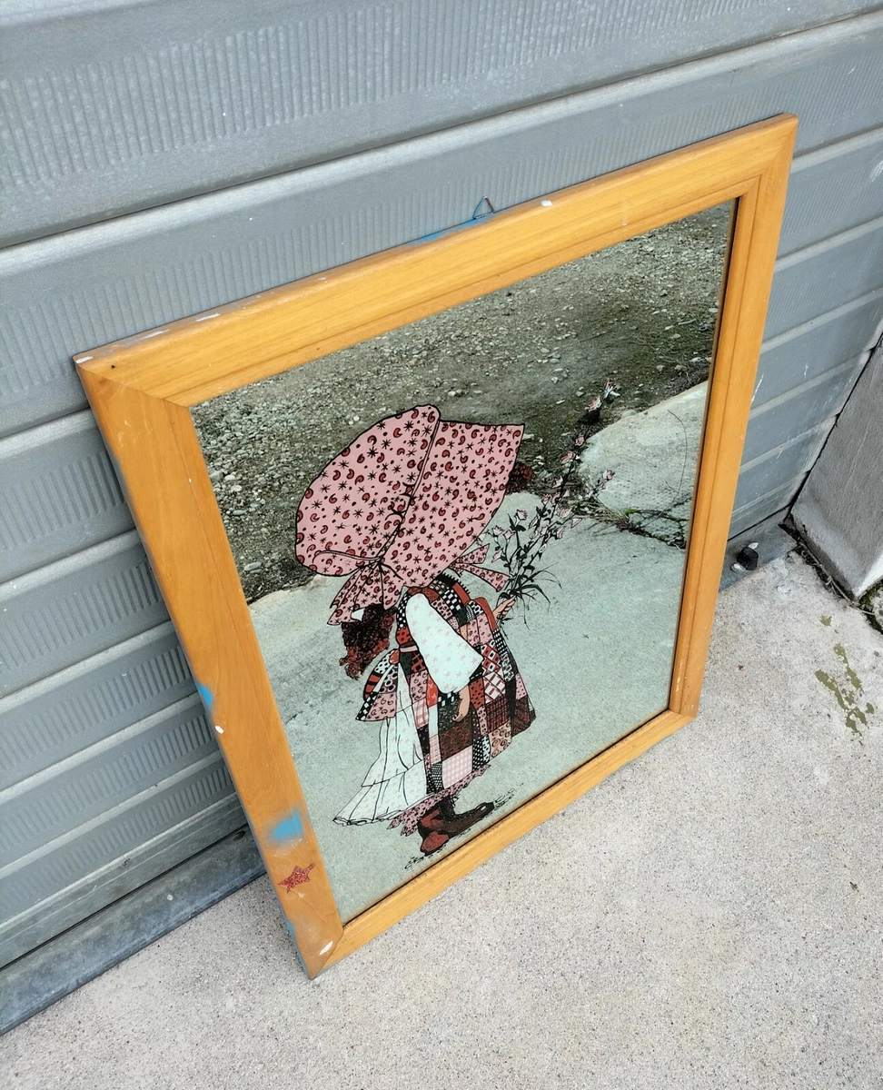 Quadro specchio Holly Hobbie vintage anni '80 - Collezionismo In vendita a Rimini