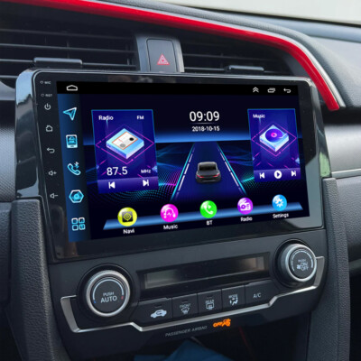 4+64GB Android 13 Car Stereo Radio GPS Navi Wifi BT For 2016-2020 Honda Civic
