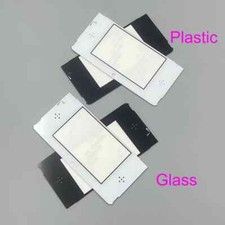 Replacement Plastics or Glass Top Screen Protector Cover Lens For Nintendo 3DS