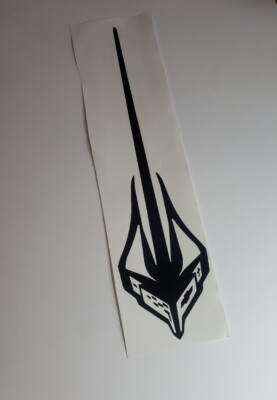c8 c7 STINGRAY Hood Vinyl Decal Stickers Racing Stripes (Fits Chevy CORVETTE C8)