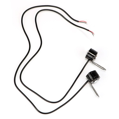 2Pcs 12V Motorcycle Eagle Eye Hawkeye LED Daytime Running Light Rearview Mirror - 第 4/9 張圖片
