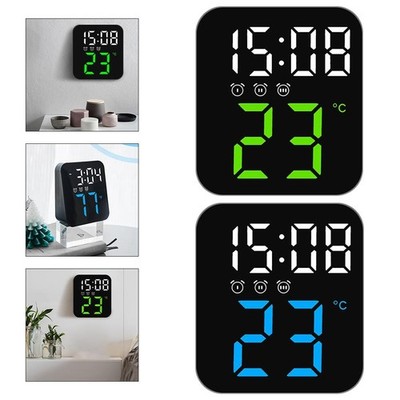 LED Wecker mit Easy View Temperaturanzeige und Sprachaktivierung