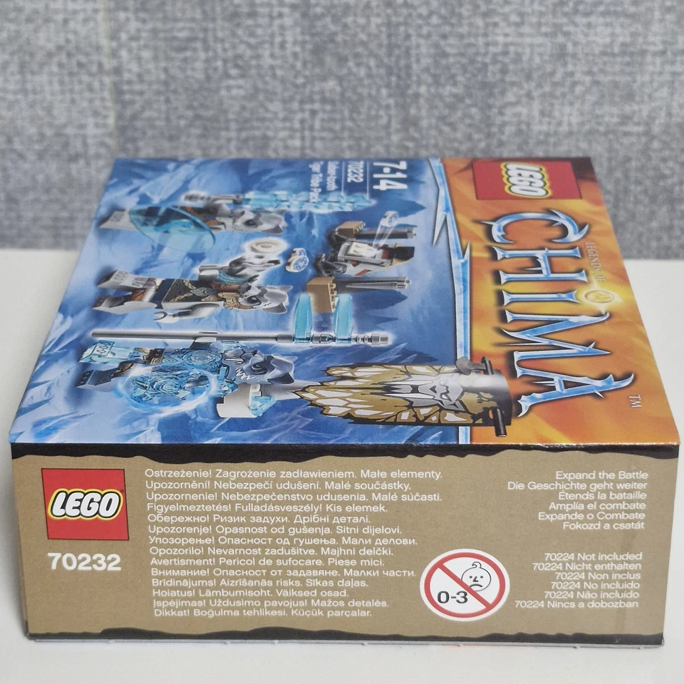 LEGO Legends Of Chima - Saber Tooth Tiger Tribe Pack - 70232 - New Sealed - Image 4 of 4