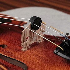 Geigend&auml;mpfer aus Gummi leises &Uuml;ben Violin schont den Steg