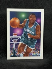 1991-92 Hoops #505 Muggsy Bogues Charlotte Hornets Excellent