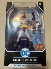 McFarlane Batman Purple Suit Platinum DC Multiverse New Sealed