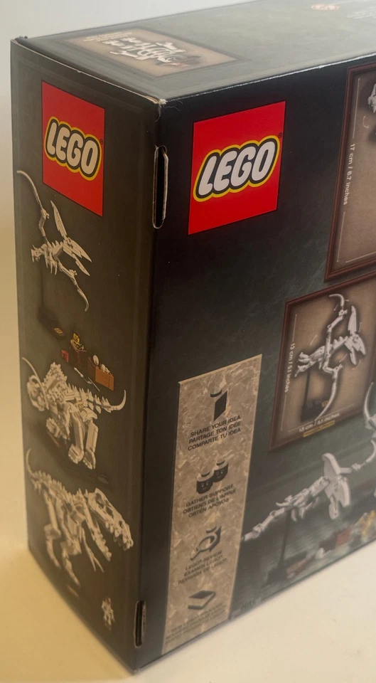Brand New Lego Ideas 21320 Dinosaur Fossils Limited 910 Pieces T-REX SEALED BOX - Image 3 of 4