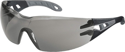 Uvex Pheos S Schutzbrille - Supravision Extreme - Getönt/Schwarz-Grau