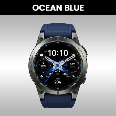 Zeblaze Stratos 3 PRO GPS Smartwatch 1.43'' AMOLED Bluetooth Calls 100+ Sports