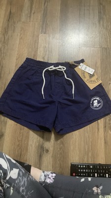 Boys Swim Shorts Trunks NWT Size L Surfer Mentality Size 8/10 Blue Mesh Lined