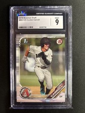 🔥2019 Bowman Draft Corbin Carroll 1st Paper Mint CGC 9