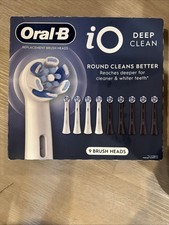 Oral-B iO Deep Clean Replacement Toothbrush Head, 9-count - Open Box