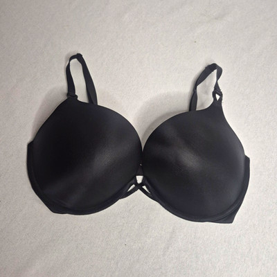 Victoria's Secret Bombshell Push-Up Underwire Padded Bra Black 36DD