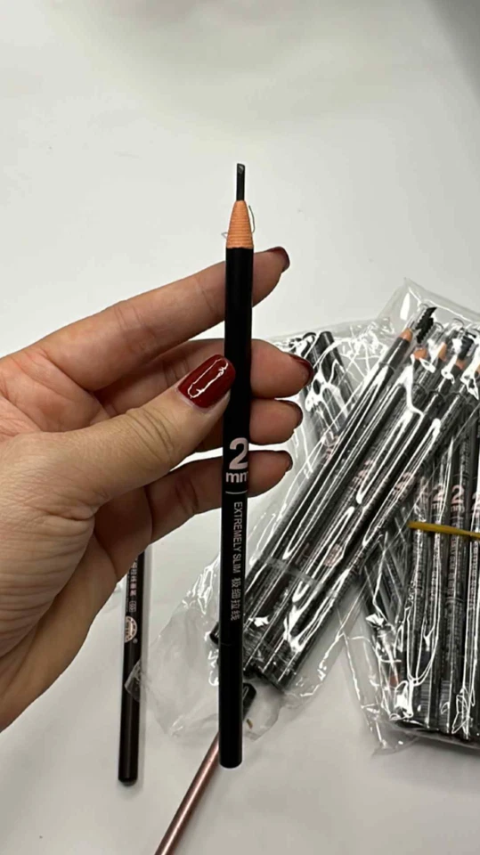 PMU SET TEARDROP RULER FOR BROW STROKES WITH ULTRA SLIM PENCIL - Image 3 of 3