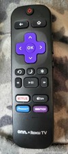 ONN ROKU TV Remote Control RC-ALIR Netflix, Apple TV, Paramount , HBOMAX