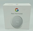 Google Nest Smart Thermostat - Snow - GA01334-US - Brand New