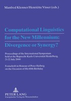 Henriette Visser (U. A.) | Computational Linguistics For The New Millennium:...