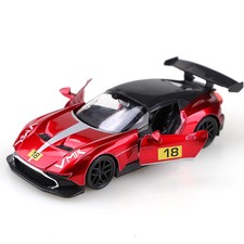 1:36 Martin Alloy Racing Car scale simulated alloy pullback racing car Model Toy