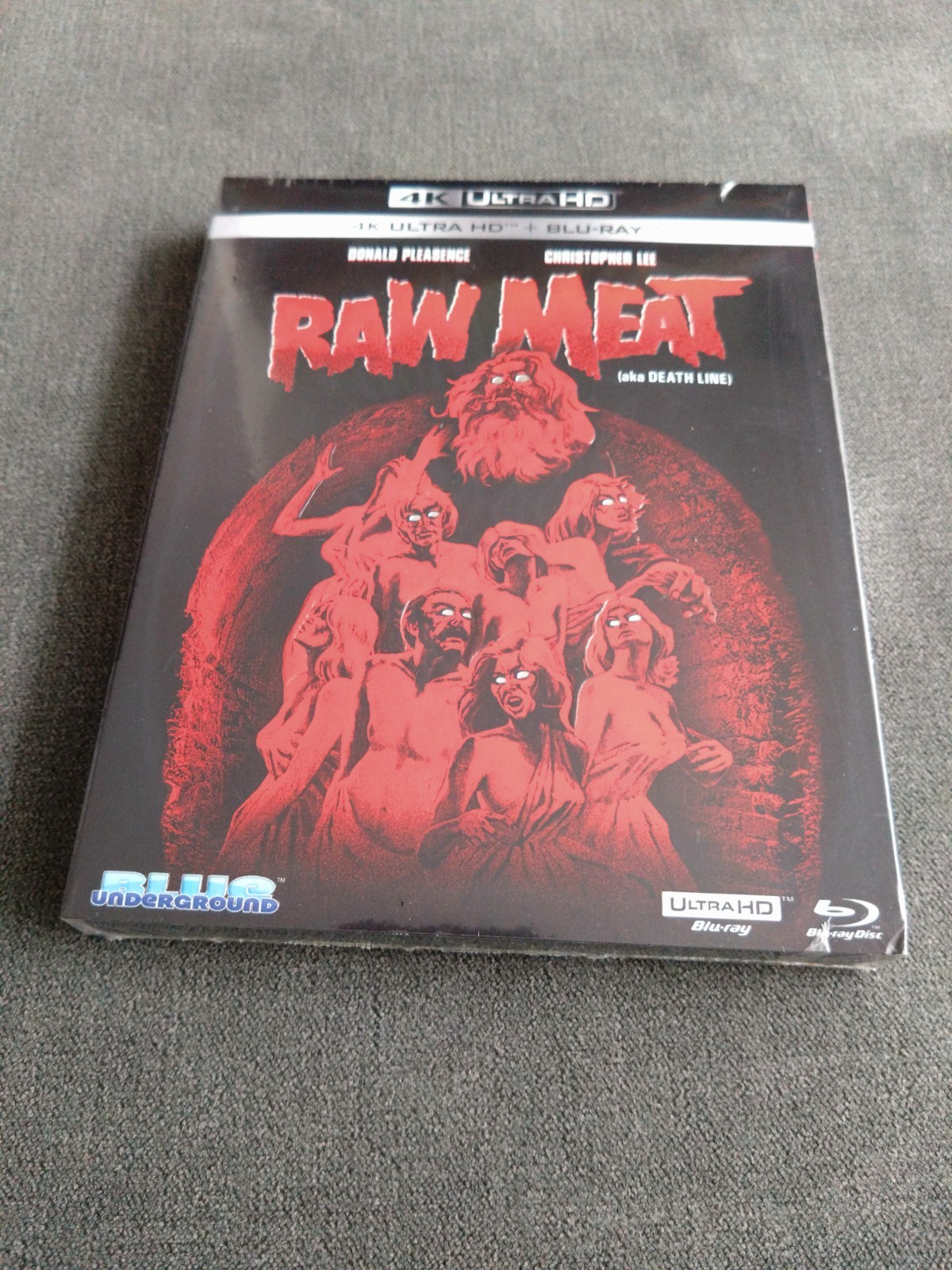 RAW MEAT / DEATH LINE - Blue Underground Limited Edition 4K UHD + Blu Ray